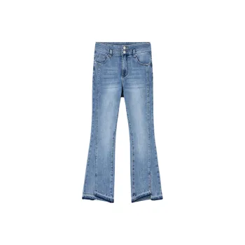 EICHITOO Jeans Women's Blue Trim