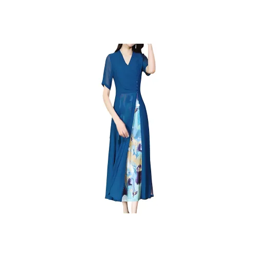 Mapping Short Sleeved Dresses Women's