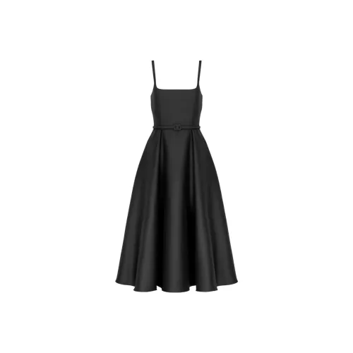 DIOR SS24 Slip Dresses Women's Black