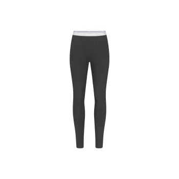 SKIMS FW24 Cotton Collection COTTON RIB LEGGING Leggings Women's Soot Stripe/Smoke Gray Stripes
