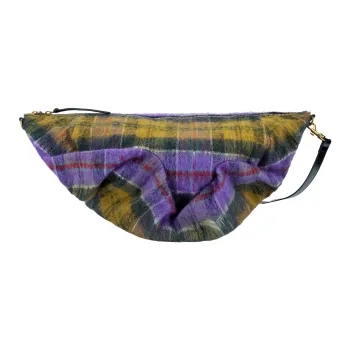 Vivienne Westwood Wool Handbag, Shoulder Bag Tubas Women's Purple & Multicolor