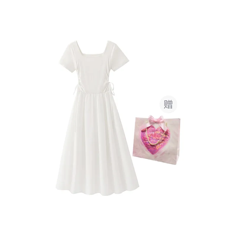 Peaches Peaches Short Sleeved Dress Women's-15