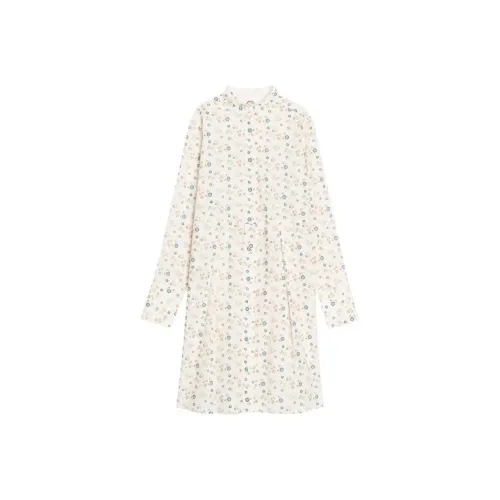 INES DE LA FRESSANGE Long Sleeved Dress Women's Light Umber