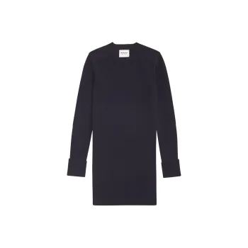 ISABEL MARANT ETOILE Garner Long-Sleeved Knitted Mini Dress