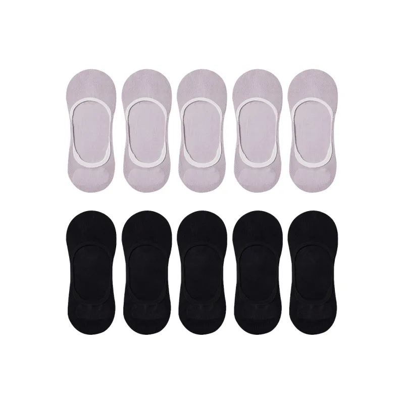 Cotton Gene No Show Socks Women's Combo Set-27