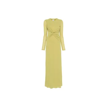 NANUSHKA Twist detail Maxi Dress