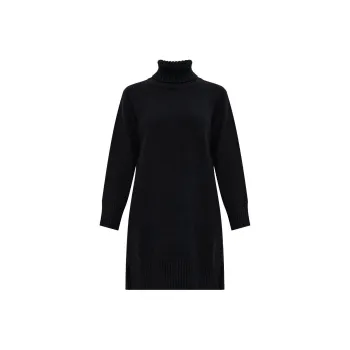 MaxMara Trudy Turtleneck Long-Sleeved Dress