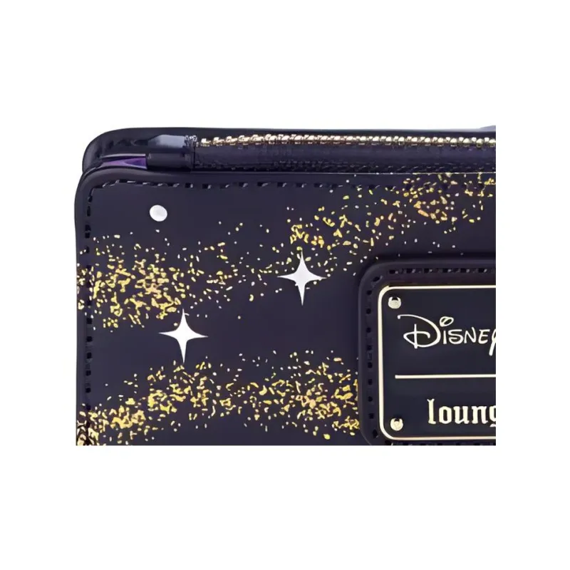 Disney PU Polyurethane Wallet Women's Purple-3