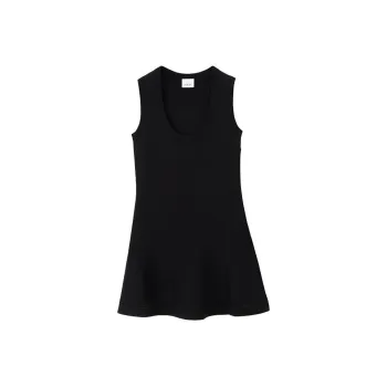 Burberry Sleeveless Dresses Women's Black