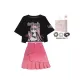 Includes Clothing Sets (Black+Pink)