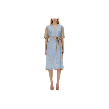 Paul Smith Short Sleeved Dress Women's Blue