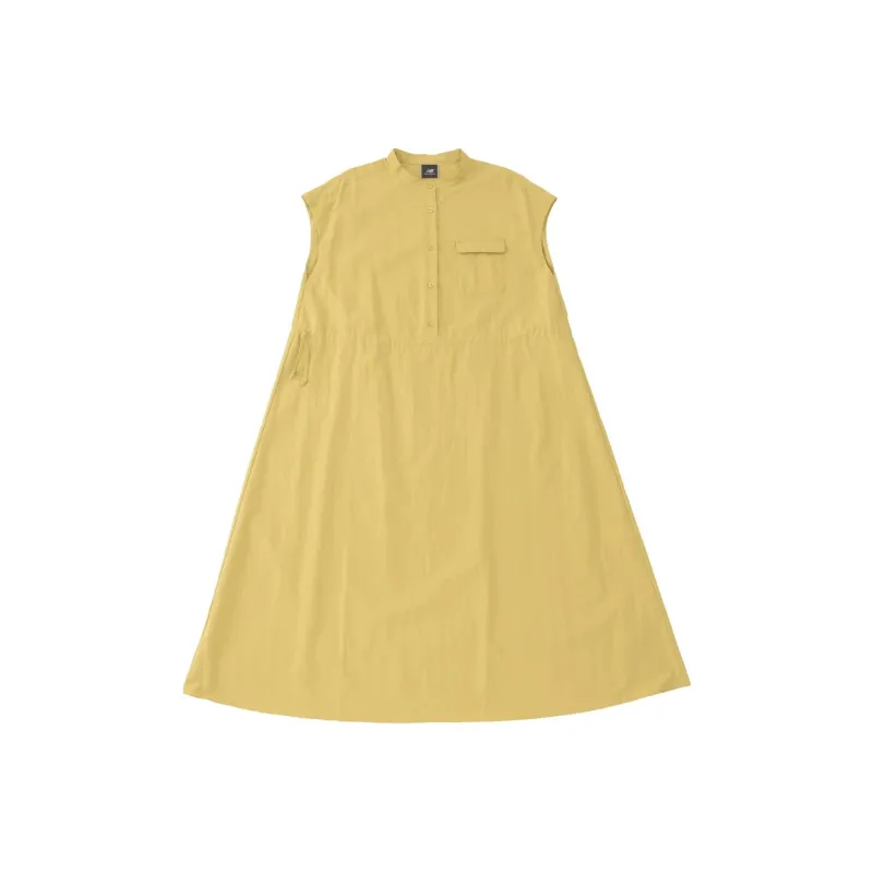 New Balance Met24 French Sleeve Dress Short Sleeved Dress Women's Gold-0