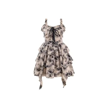 JOSR Slip Dresses Women's Ink-Wash