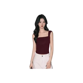FOREVER 21 Tank Tops Women's Angora Red