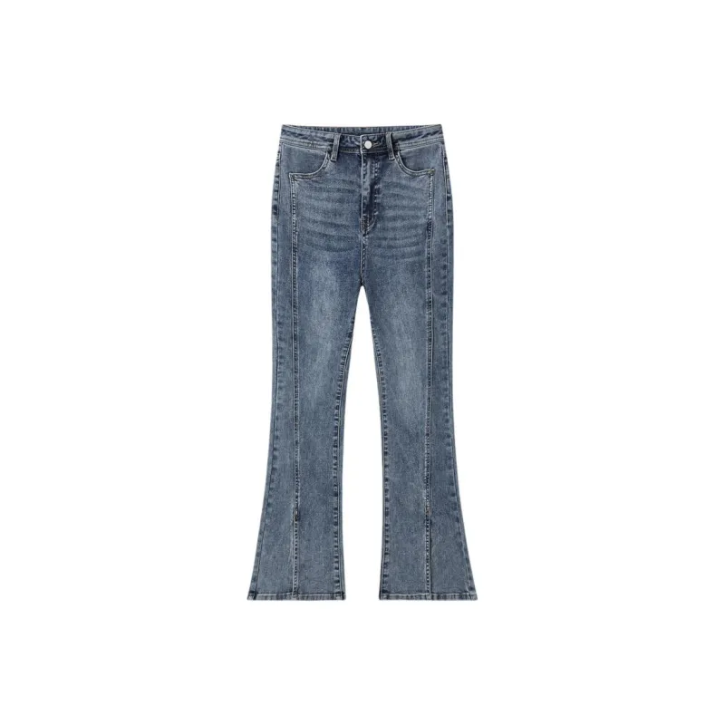 EICHITOO SS24 Jeans Women's Blue-0