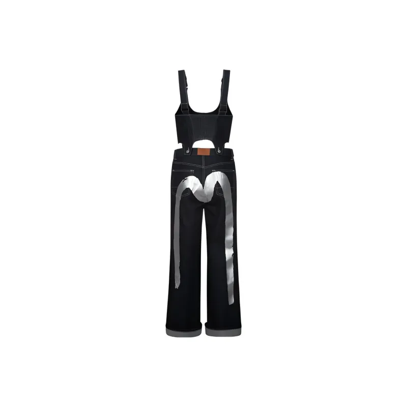 EVISU Jumpsuits Women's Denim Blue-0