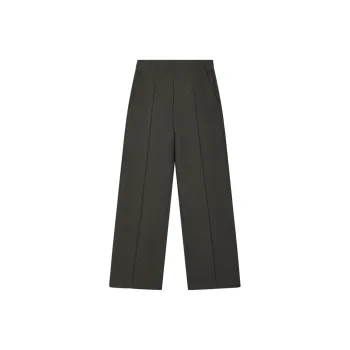 FILA Knitted Sports Pants Women's Warm Carbon Gray