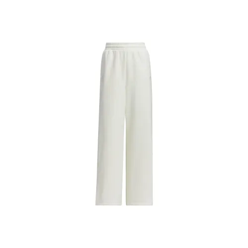 Adidas Lounge FW24 Knitted Sweatpants Women's Jade White