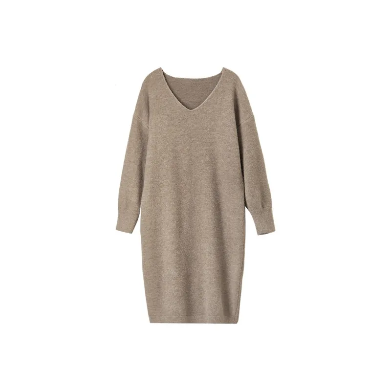 SENTUBILA Long Sleeved Dresses Women's-3