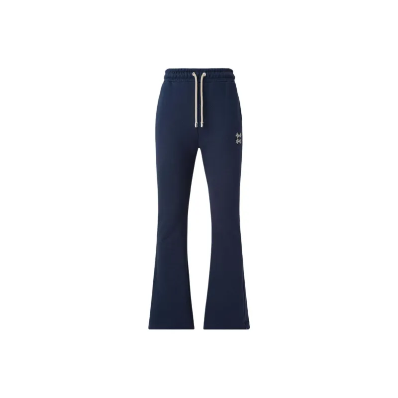 AMIRI SS25 Knitted Sports Pants Women's Midnight Blue-0