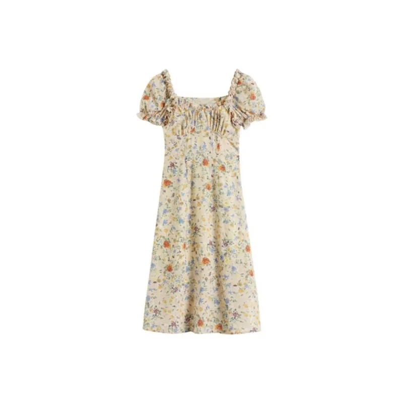 JOSR Short Sleeved Dress Women's Multicolor-0