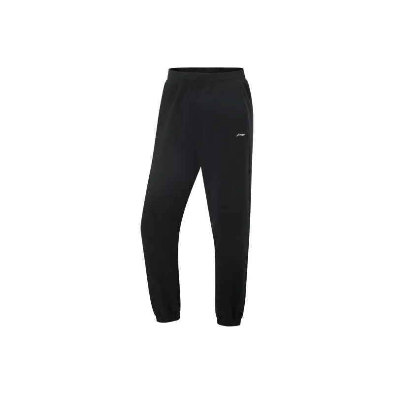 LiNing Fitness Series Knitted Sports Pants Women's Black-0