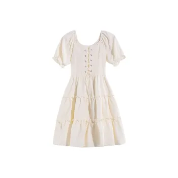 AHDO Short Sleeved Dresses Women's