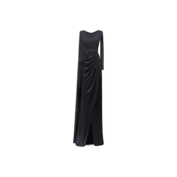 Gemy Maalouf Long-Sleeved Dresses Women's Black