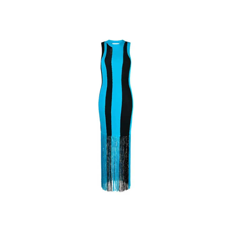 3.1 Phillip Lim Fringed Sleeveless Dress-0