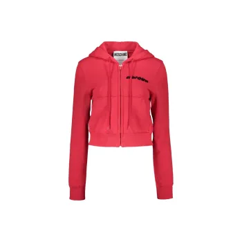 MOSCHINO Cotton Zip up Hoodie