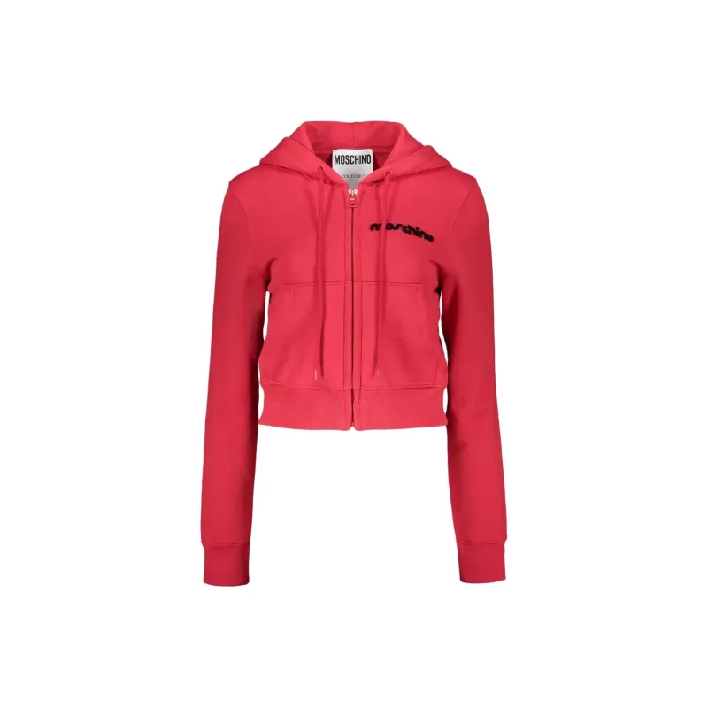 MOSCHINO Cotton Zip up Hoodie-0