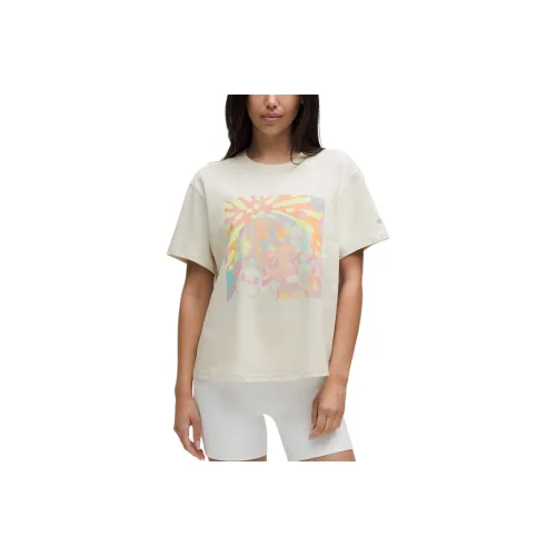 Lululemon x So Youn Lee Relaxed T Shirt Women's Bone White