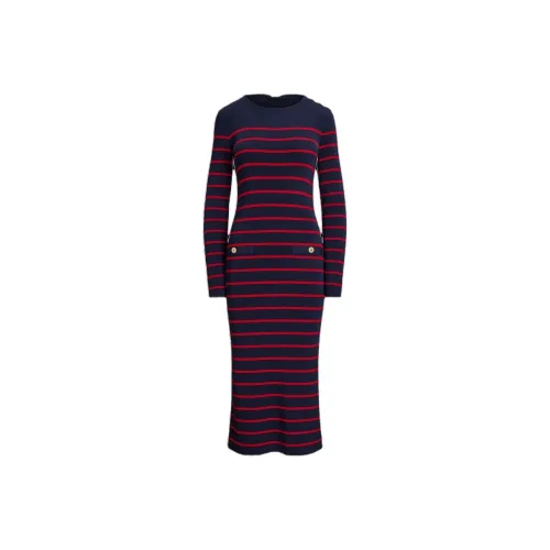 Polo Ralph Lauren Long-Sleeved Dresses Women's Red