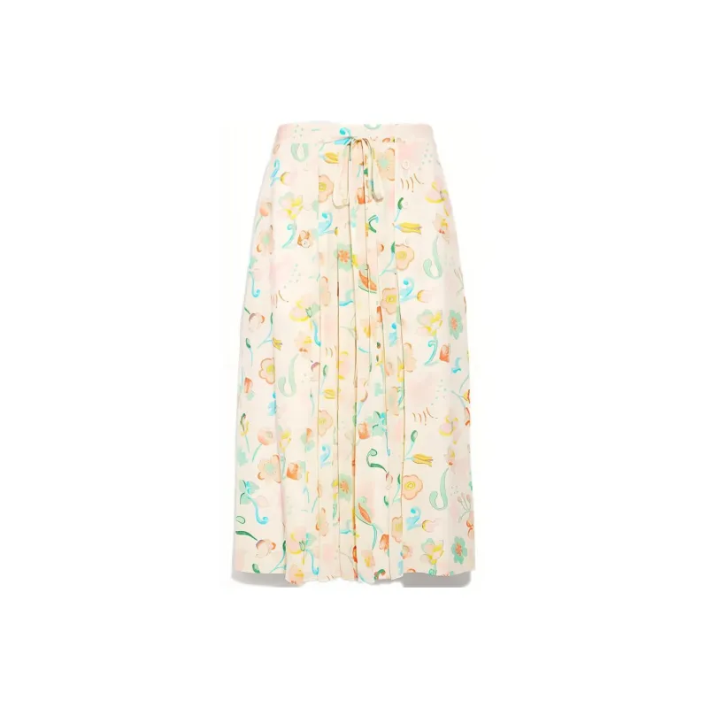COACH Casual Long Skirts Women's Yellow-0