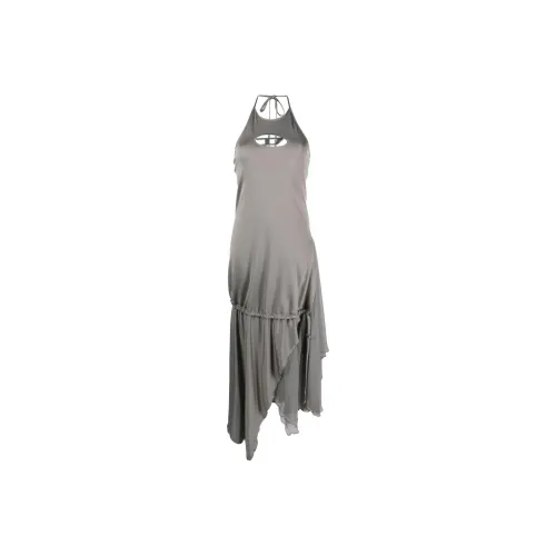 DIESEL Slip Dresses Women's Gray