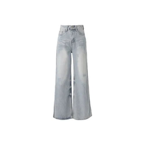 ZAVK Jeans Women's Old Gray Blue