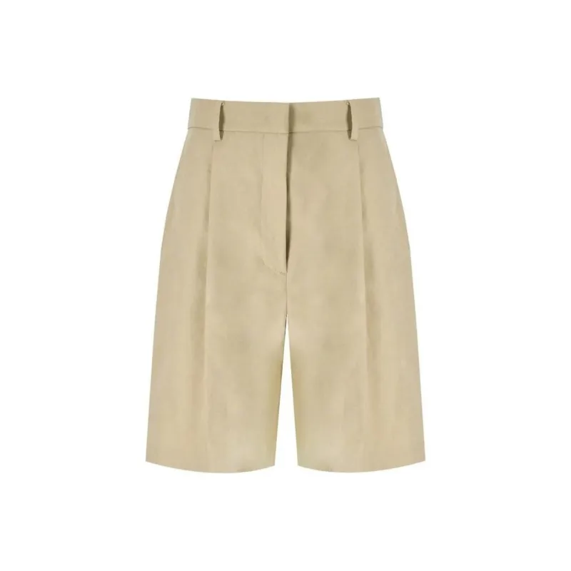 WEEKEND MaxMara Casual Shorts Women's Beige-0