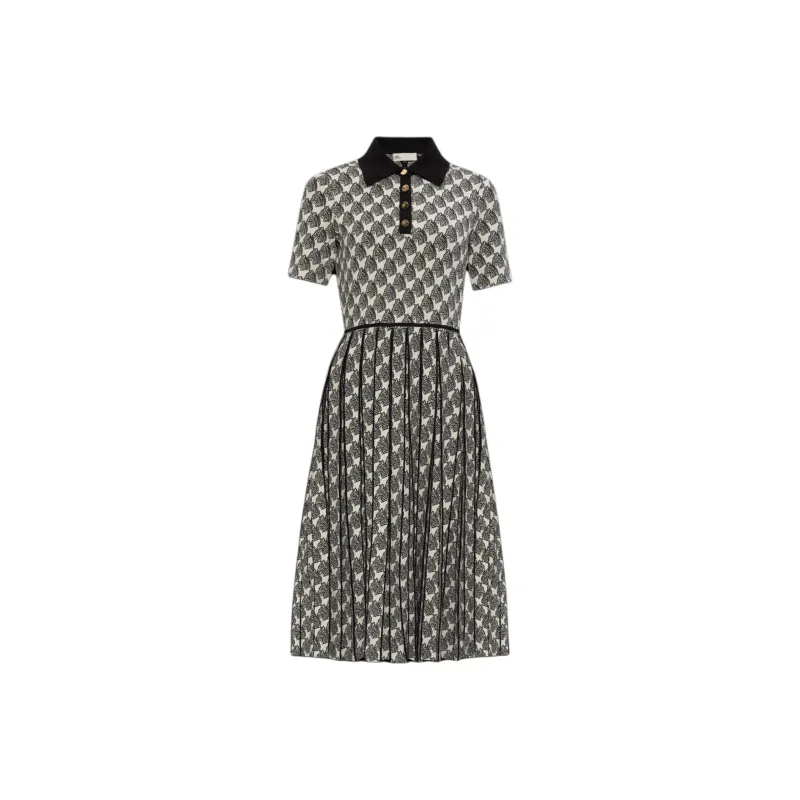 TORY BURCH Patterned Polo Dress-0