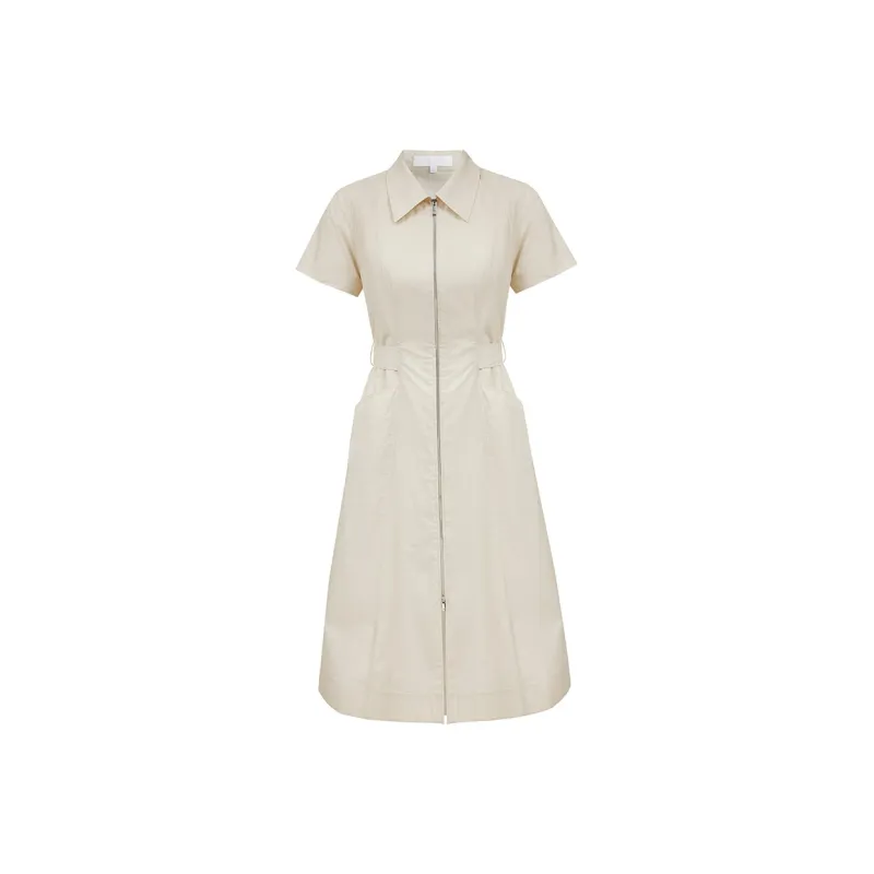 ONLY Short Sleeved Dress Women's C00 Pumice Gray-0