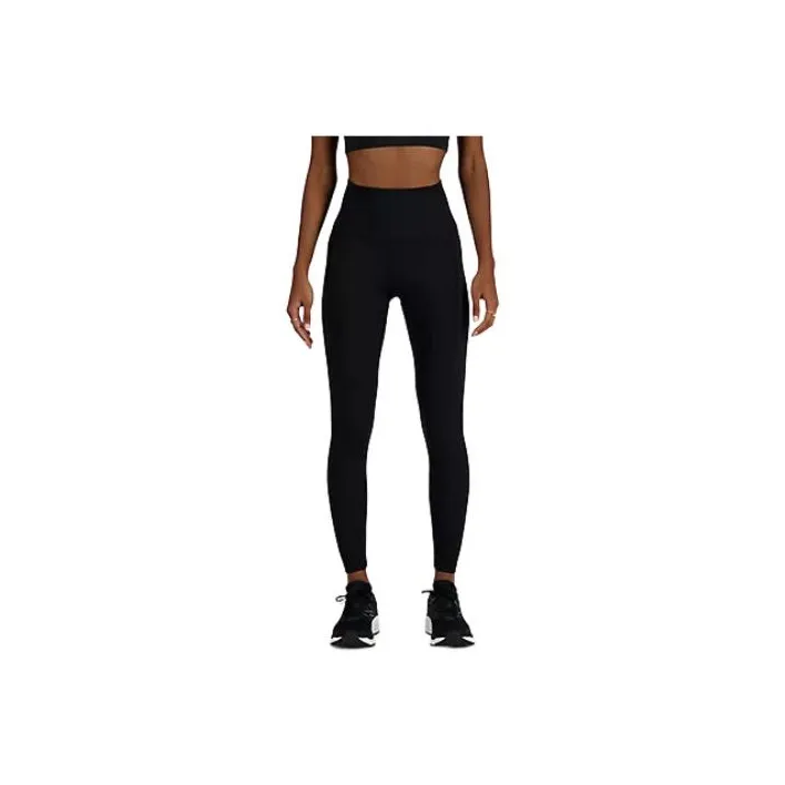 New Balance Harmony Pocket High Rise Legging 25' Leggings Women's Black-0