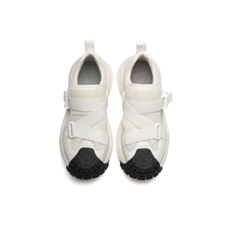 Anthony Miles Height Increasing Breathable Low Top Casual Shoes Men's Ecru-3
