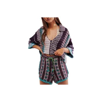 FREE PEOPLE Bali Sundown Set Casual Suit Women's Sea Combo/Sea Blue Combo