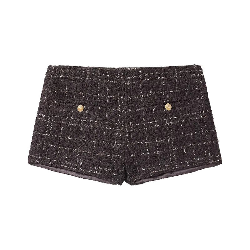Miss Sixty Casual Shorts Women's Dark Brown-0