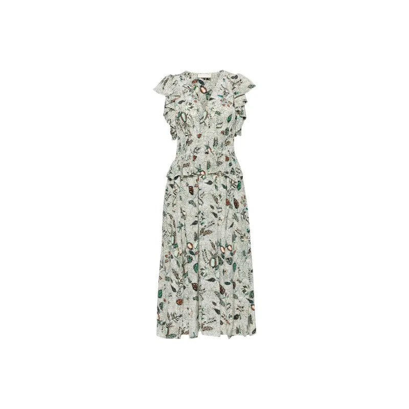 Ulla Johnson Brielle Silk Midi Dress-0