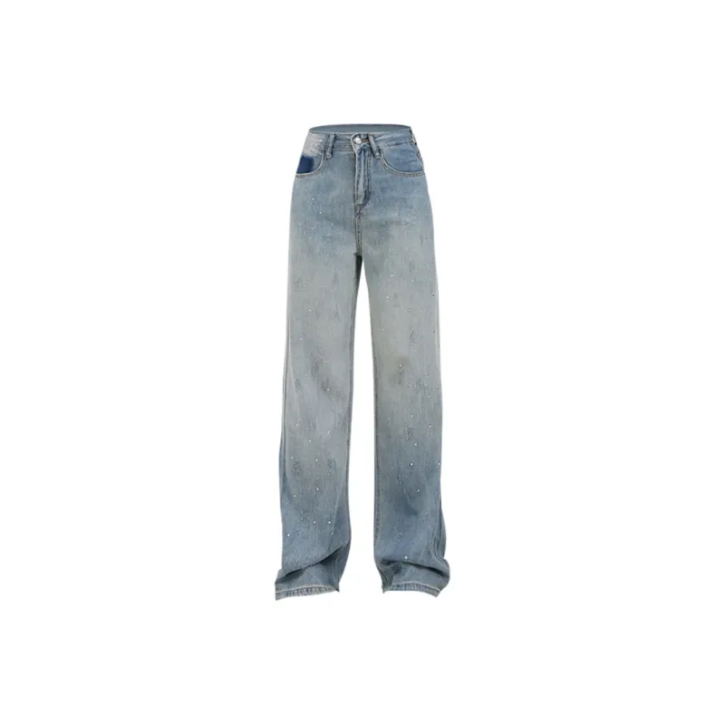 SNZX Jeans Women's Gradient Blue-0
