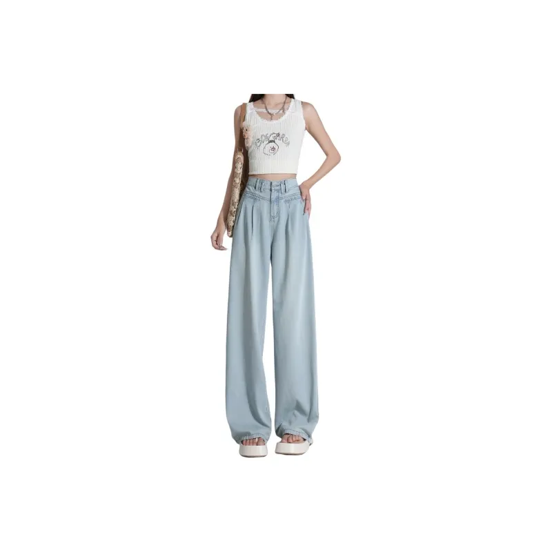 HELEH Jeans Women's Light Blue-0