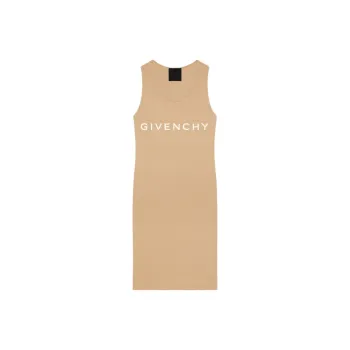 Givenchy Logo Printed Tank Dress