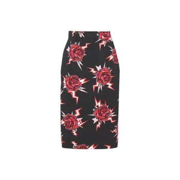 PRADA FW19 Casual Long Skirts Women's Black