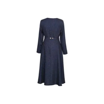 ROEYSHOUSE Long Sleeved Dresses Women's Blue