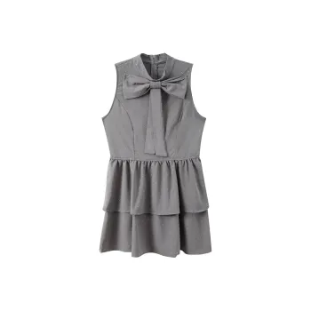 Adeworn Sleeveless Dress Women's Gray